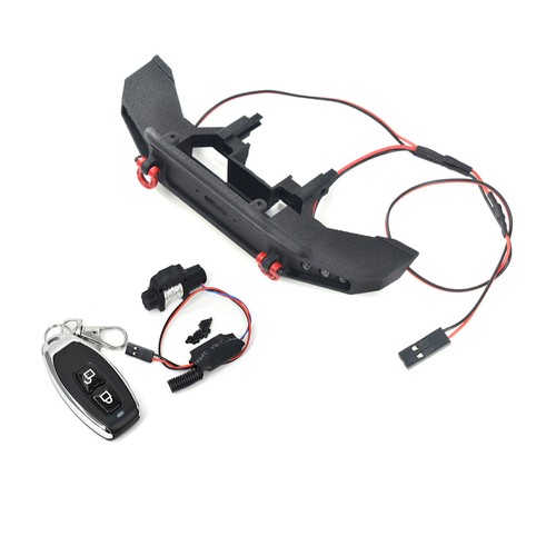 Parachoques delantero + cabrestante eléctrico + controlador para 1/18 Traxxas TRX-4M Bronco RC - Imagen 3 de 16