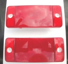 1970 1971 1972 70 71 72 Ford Truck F 100 F250 Rear Red Side Marker Light Lens 