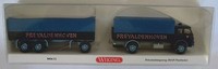 Wiking 041602 Man Pausbacke Pritsche-/PlanenhäNgerzug Freyaldenhoven 1:87 H0