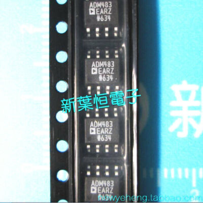 1 PCS ADM483EARZ SOP-8 ADM483EAR ADM483   EIA RS-485 Transceiver #E9*