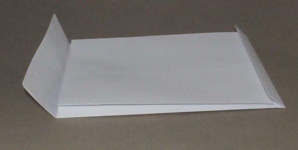 Mailmedia VersandumschläGe Mit 4Cm-Falte Weiß B4 - 100 StüCk-image