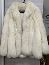 Vintage Saga Fox Fur Coat Real Fur Coat/jacket Size 8