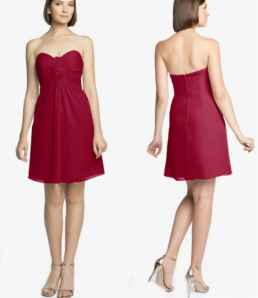 Ruby red top color dress
