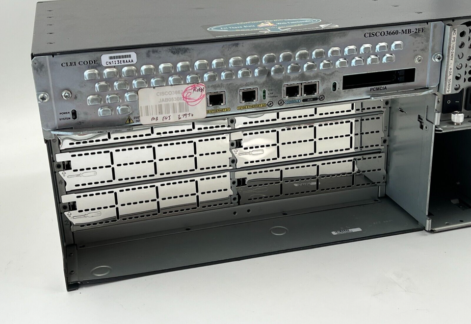 Cisco 3600 Series Router - Cisco 3660-MB-2FE | eBay
