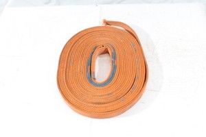 1 X Roll Belt Band Strap Fabric Orange Approx. 15 Meter 25mm B Strength 5mm