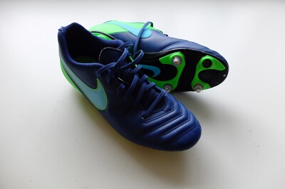 Boots Nike Nike Tiempo Rio Blue Football Shoes Nike JR TIEMPO RIO