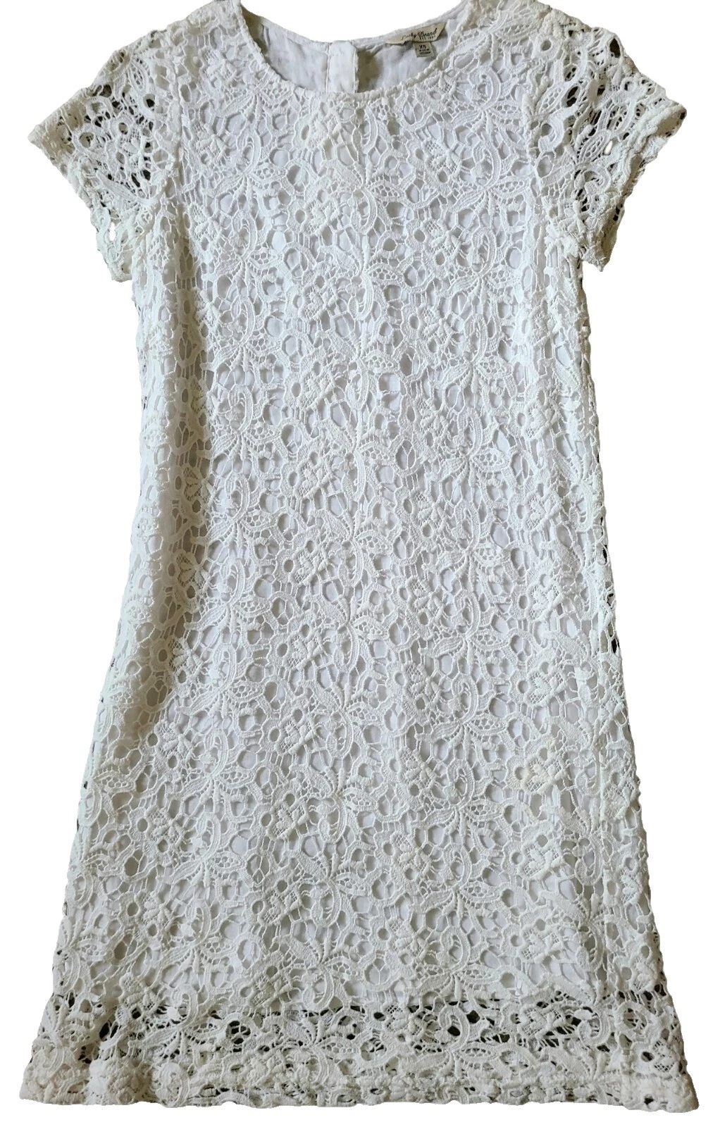 Vestidos de Crochê Lucky Brand Sólido para mulheres