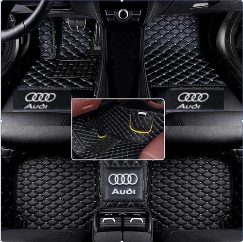 Alfombrillas Coche Audi A1 A2 A3 A4 A5 A6 A7 A8 Q4 Q5 Q7 RS3 4 RS-Q8 Alfombrillas - Imagen 3 de 36