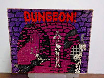 C0625 1975 TSR Games ''Dungeon'' Tabletop Board Game (Incomplete*)