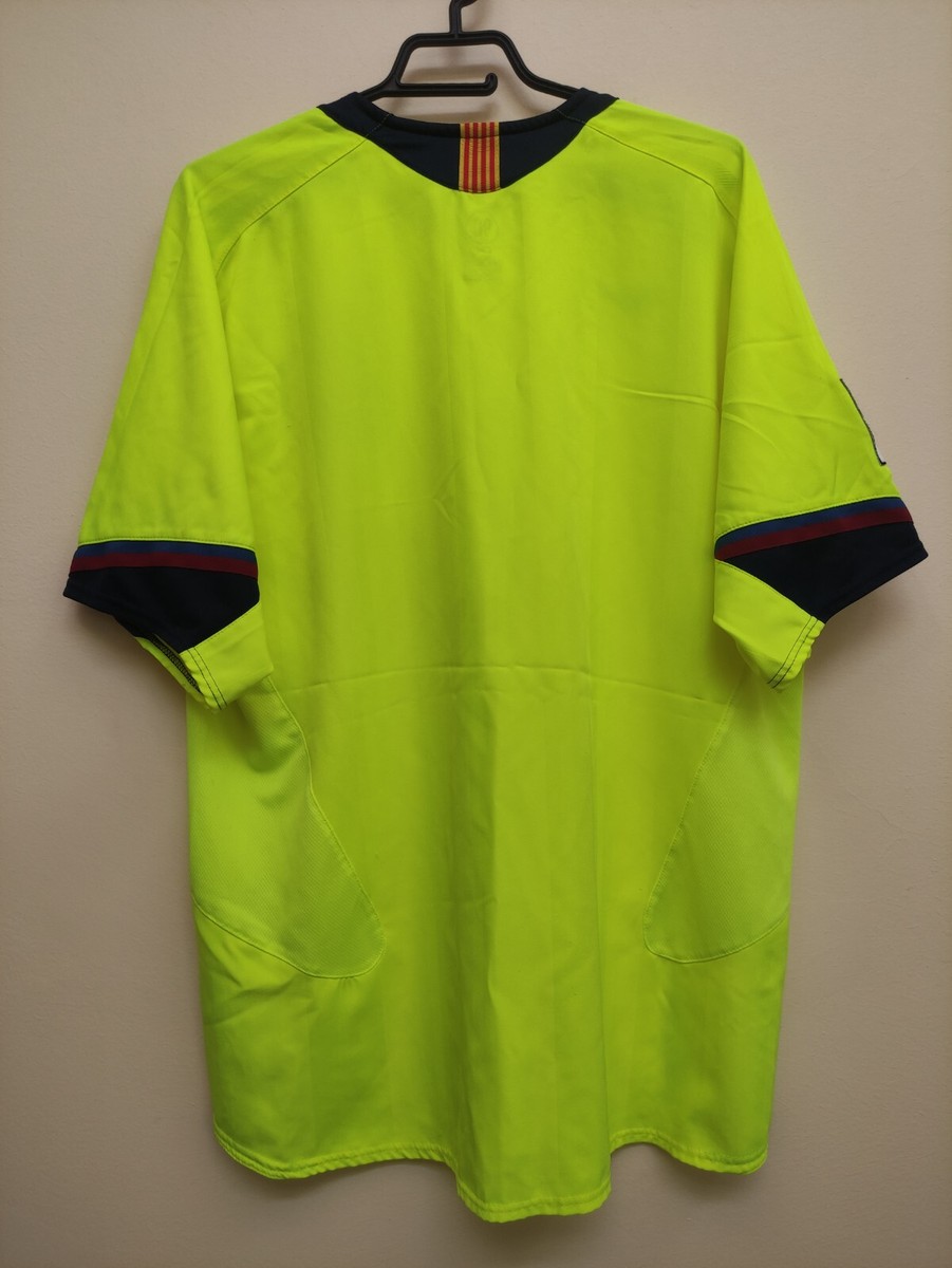 FC Barcelona Nike イエローアウェイ 多分2005/06 FC Barcelona Nike イエローアウェイ 多分2005/06 - メルカリ