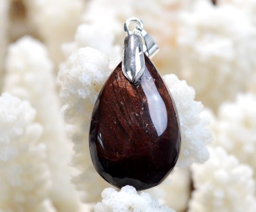 Pendentif œil De Tigre Et Faucon - 29 Carats - Cabochon En Pierre Naturelle - Neuf Avec étiquettes JM-IMPORT