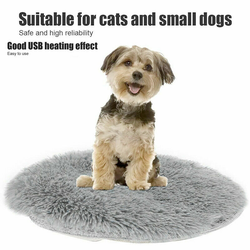 Pet Heating Pad Cat Dog Electric Heat Mat Heated Bed Dog Puppy Whelping