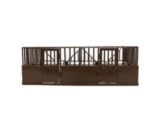 Little Buster Toys 1:16 Scale Brown Horse Stables - All Metal Construction