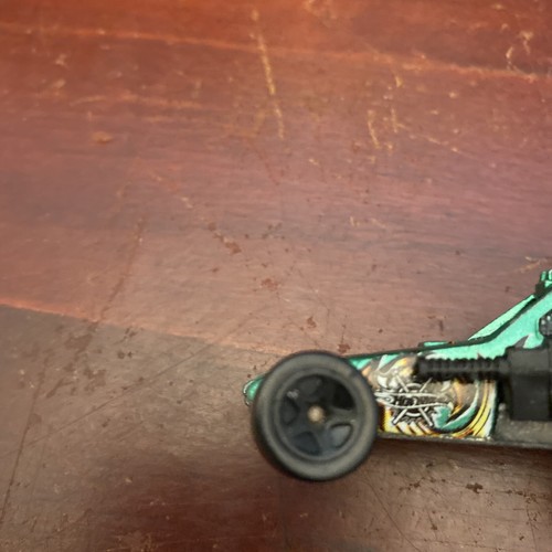 Vintage Hot Wheels 1982 Viking Enforcer W/Guns Diecast Green Dragster Thailand - Picture 20 of 24