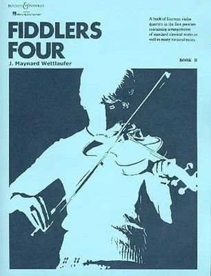 Fiddlers Four Vol. 2 | A book of twelve violin quartets in the first position