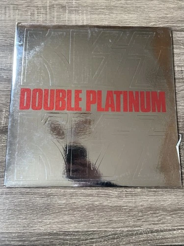 KISS - Double Platinum - Vinyl Album - 1978 Casablanca - W/ Insert + Army Insert