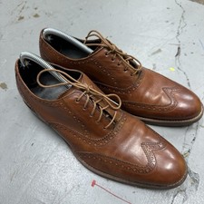 COLE HAAN Cole Haan Williams Tan Wingtip Shoes 9.5M