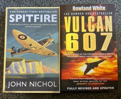 Spitfire & Vulcan 607 paperbacks Very Good Read