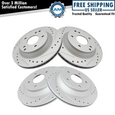 Front & Rear Brake Rotors Set For 1988-1996 Chevrolet Corvette