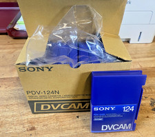 Sony PDV-124N Digital Video Cassette DVCAM - Set of 9