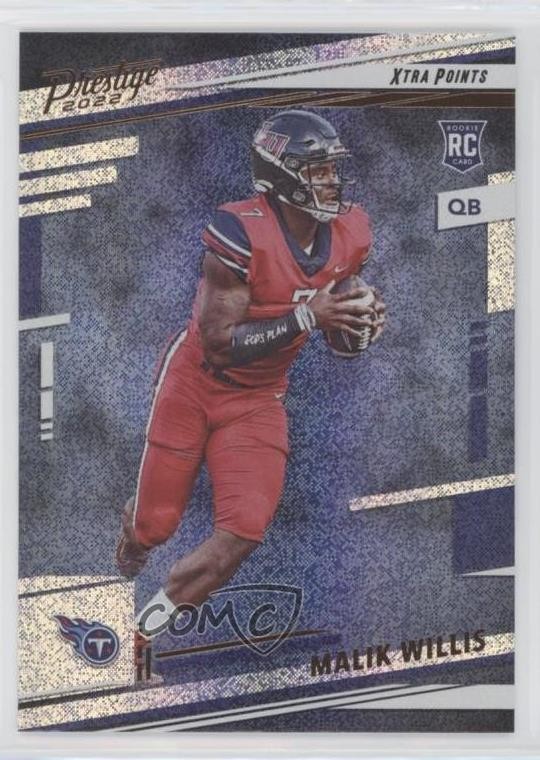 2022 Panini Prestige Rookies Xtra Points Galaxy Malik Willis #303 Rookie RC 1b9