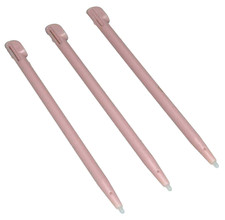 3 x Pink Touch Screen Stylus for Nintendo DSi XL Console