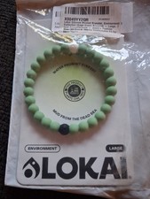 LOKAI: LARGE Environment Bracelet Water from Mt Everest & Mud From The Dead Sea