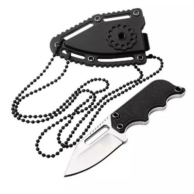 Feststehendes Instinct-Messer Mini Pocket EDC Neck Knife Multi Tools