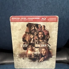 NEW - The Chosen Season 4 Steelbook Edition. Blu-Ray + Art Print