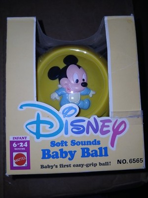 DISNEY VINTAGE baby ball toy