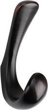 1 Pack Towel Hooks for Bathrooms Wall Mounted, Oil Rubbed Bronze Bathroom