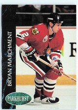1992-93 Parkhurst #267 Bryan Marchment Chicago Blackhawks