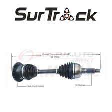 SurTrack GM-8111 CV Axle Shaft for Constant Velocity fy