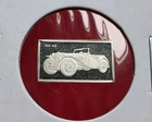 Vintage 1946 MG Car - 1.6 Gram .925 Sterling Silver Mini Bar Proof Ingot