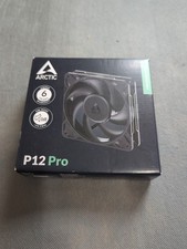 ARCTIC P12 Pro 120mm PWM Case Fan, Fluid Dynamic Bearing, 600-3000 RPM, Black