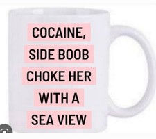 Tazza testo Harry Styles keep driving nuova lavabile in lavastoviglie  