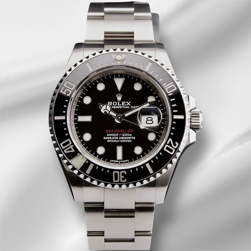 Rolex Sea-dweller 43mm SS 50th Anniversary Black Dial Men's Watch 126600