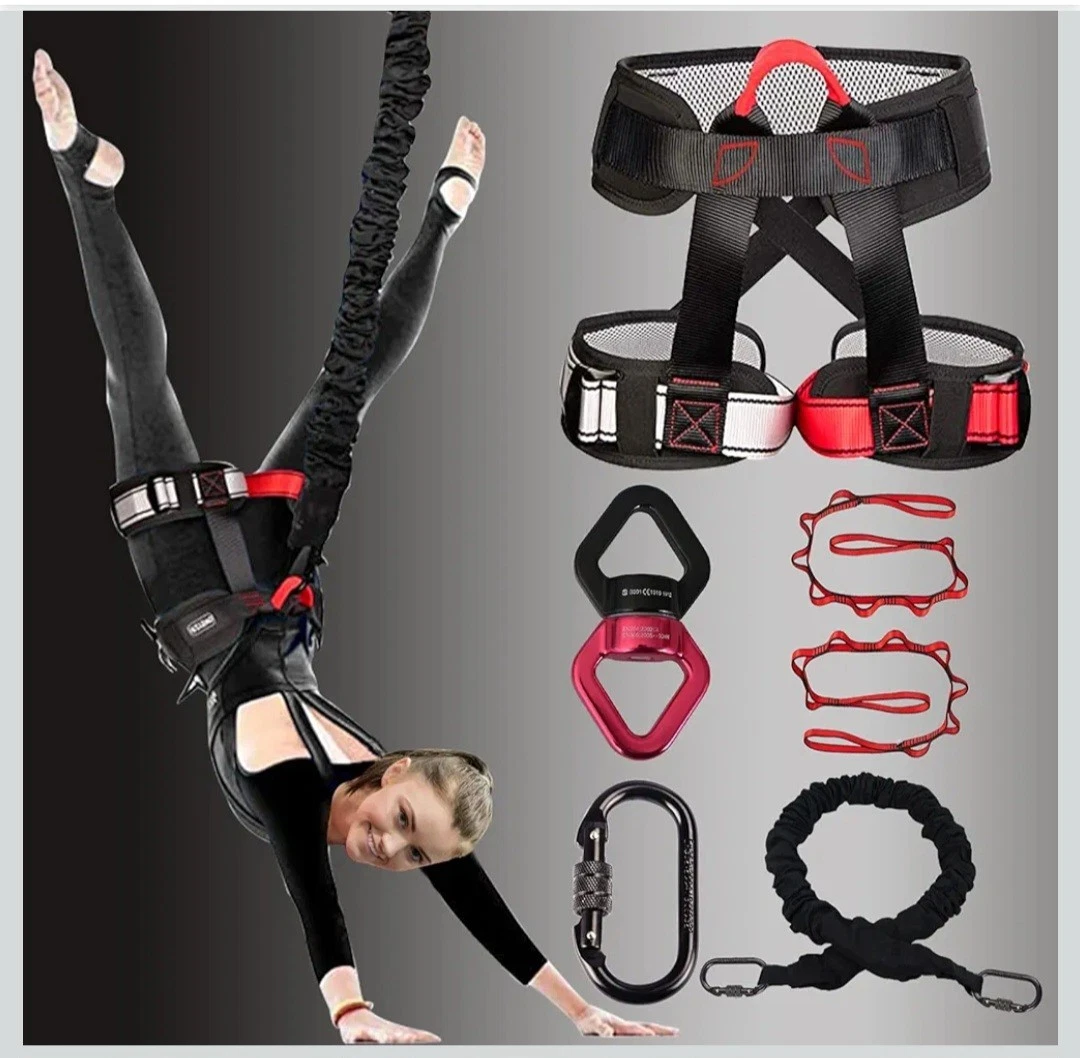 Dasking Heavy Bungee Resistance Band Set Gravity Yoga Bungee Cord Resistance...
Opens in a new windo
