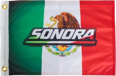 Sonora Mexico Flag 12x18 Inches - Perfect for UTV ATV SxS Boats Whips