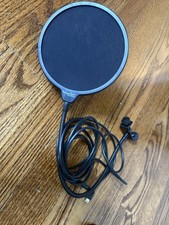DragonPad Professional Microphone Pop Filter Shield with Clip