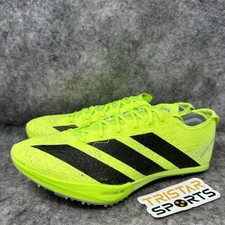Adidas Adizero Prime SP 3 Track & Field Shoes Mens Sz 8 Lucid Lemon Black Strung