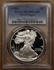 Photo of a 1988-S American Silver Eagle Proof from an eBay listing that sold on Jul 15, 2026