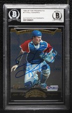 BAS 1995 SP Top Prospects Paul Konerko #77 BGS Authentic Auto ow6