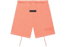 Essentials Fear of Gods Shorts Coral, Size Small