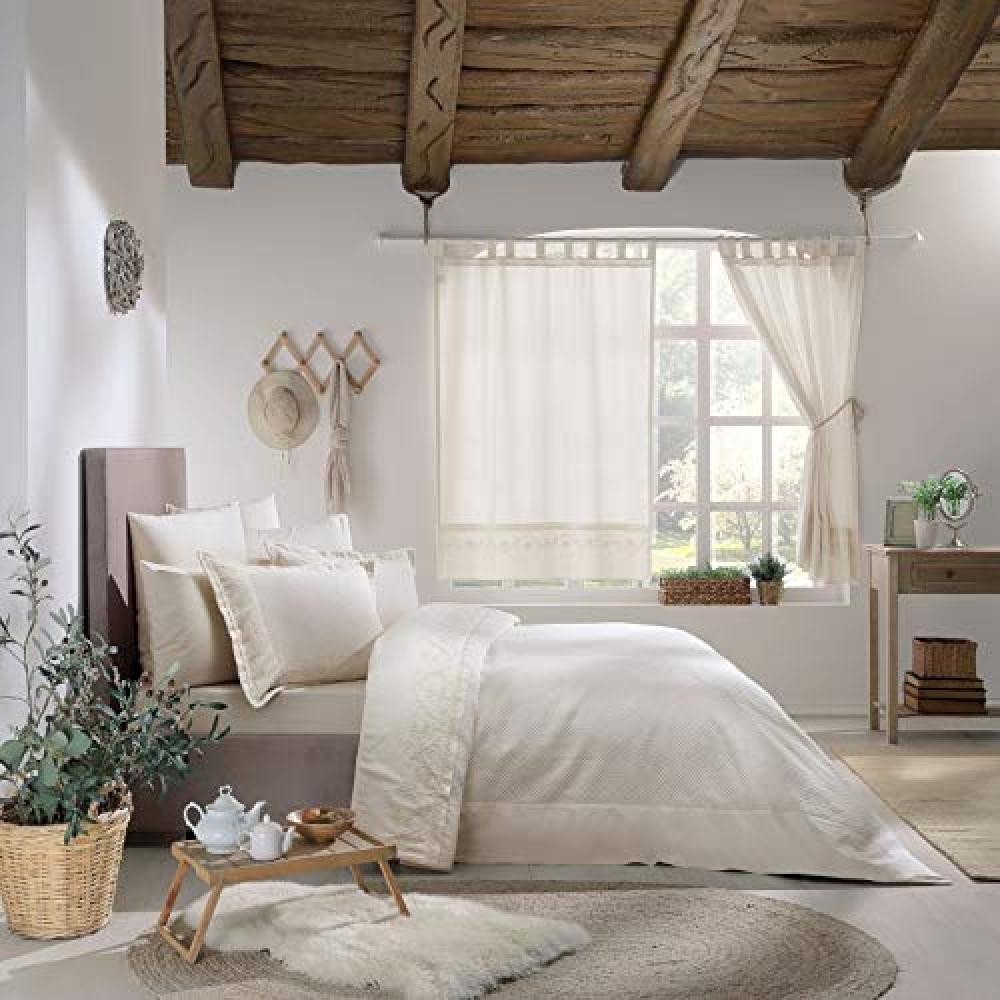 (TG. King size) Stanley Hamilton Hisar Cottage Collection - Set di biancheria da