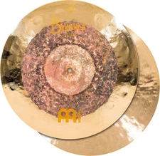 MEINL Cymbals Meinl Byzance Dual Series Hi-Hat Cymbals 14" Hihat Pair B14DUH [Of