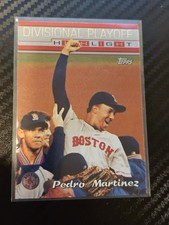2000 Topps - Divisional Playoff Highlight Pedro Martinez #225 Boston Red Sox 