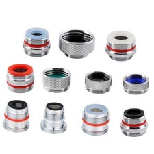 11pcs Faucet Adapter Kit, Brass Faucet Aerator Adapter Set Male 11 pcs set