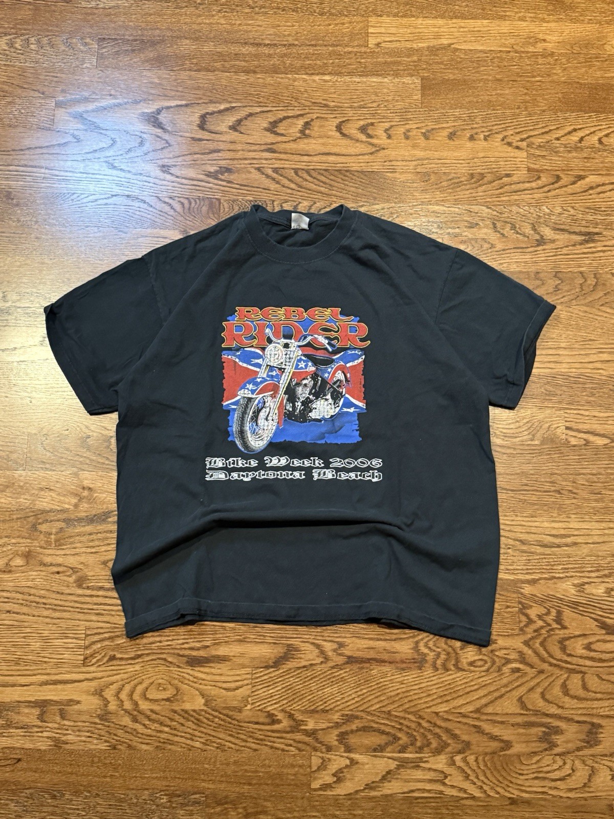 2006 Rebel Rider / Choppers Coast Bike Week Tee &ndash; Daytona Beach XL