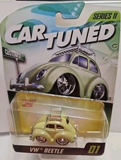 Mga Entertainment Car Tuned Series 11 Vw Beetle Green 1 New